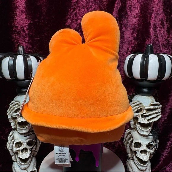 Halloween Sanrio Hello Kitty My Melody Kuromi Squishmallow 2023/24 Pumpkin Plush - Picture 7 of 15